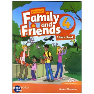 نقد و بررسی کتاب Family and Friends 4 British Second Edition اثر جمعی از نویسندگان انتشارات زبان مهر توسط خریداران