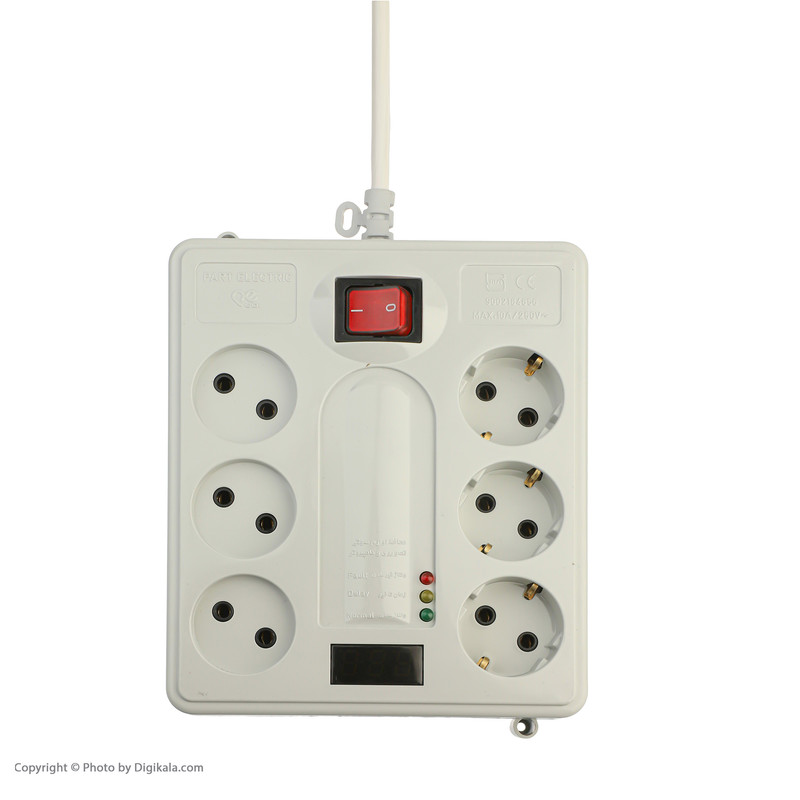 چندراهی برق و محافظ پارت الکتریک کد PE21604