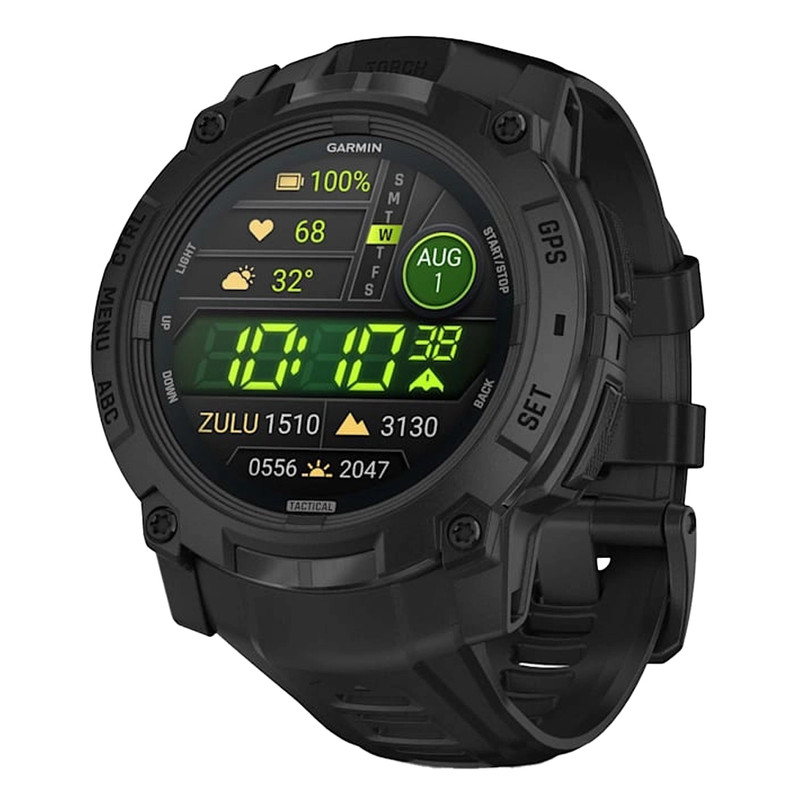 ساعت هوشمند 50 میلی‌متری گارمین مدل Instinct 3 Amoled با بند سیلیکونی