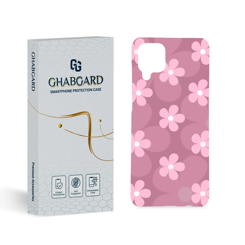 کاور قاب گارد مدل گل مناسب برای گوشی موبایل سامسونگ Galaxy M12