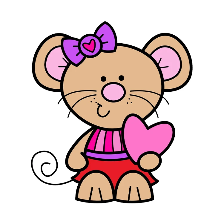 استیکر پارچه و لباس پاد آفرین مدل کارتونی کد S204