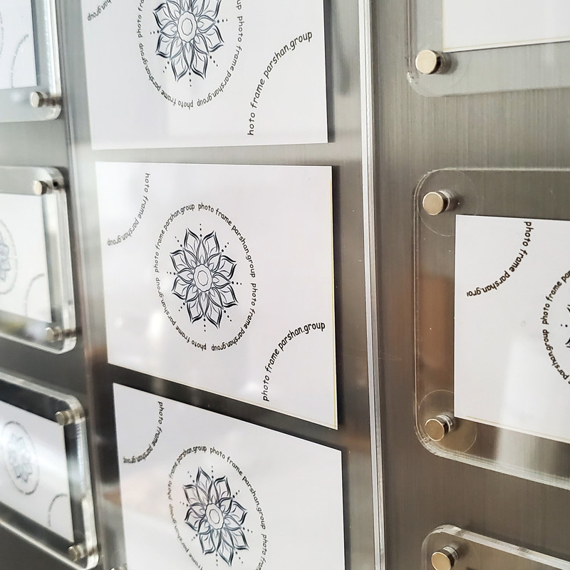 قاب عکس مدل مگنتی یخچالی مجموعه 7 عددی