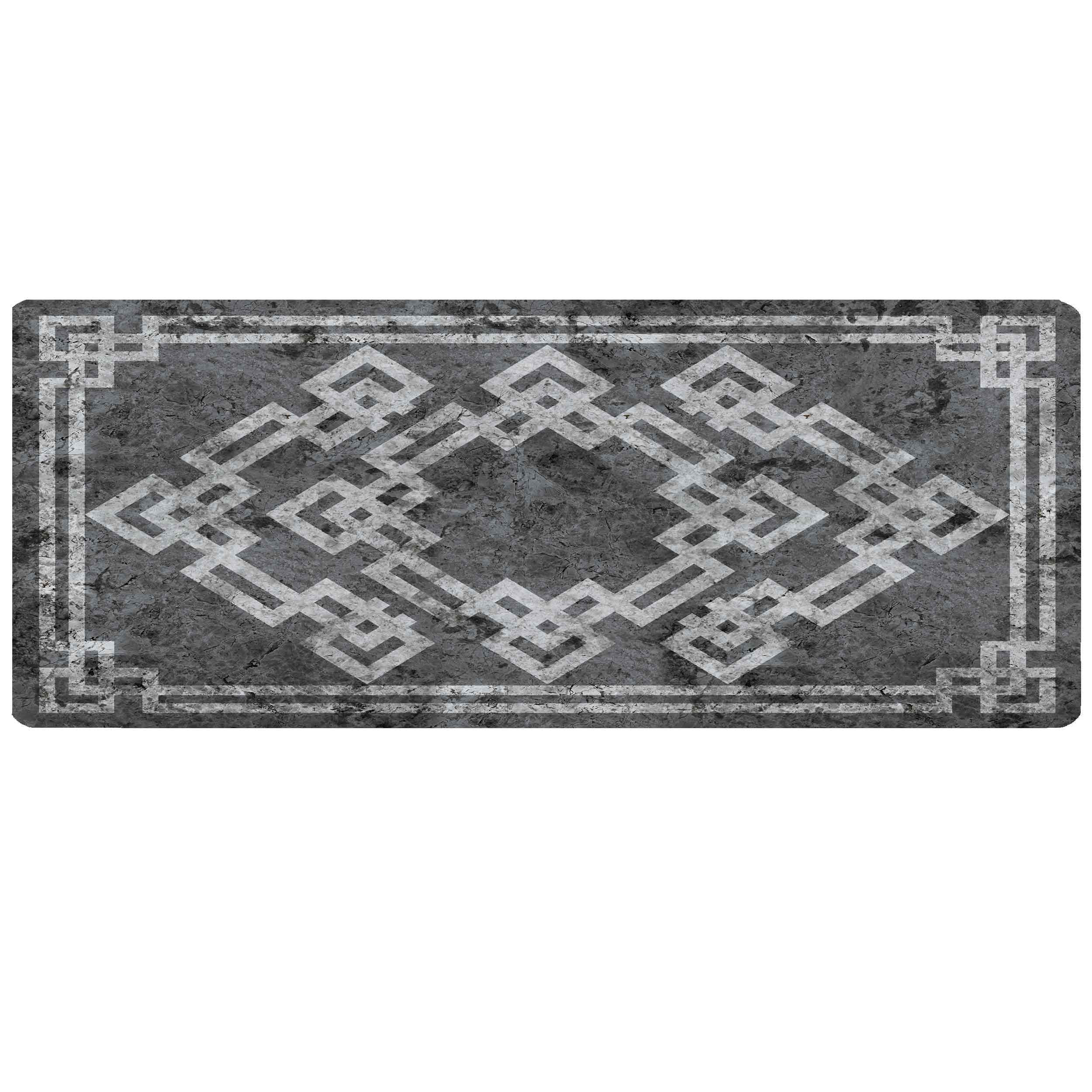 پادری مدل جلو سینکی طرح مدرن هندسی کد L6-252 سایز 46x109 سانتی متر