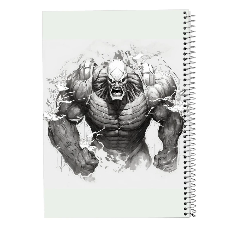 دفتر شطرنجی 50 برگ مدوپد مدل Attack on Titan کد DF10371