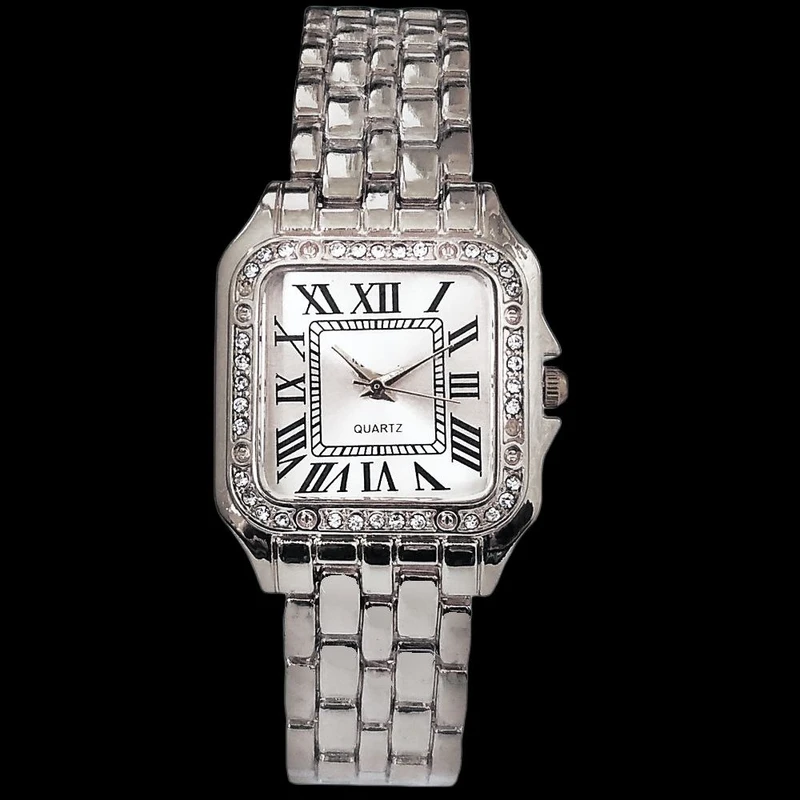 ساعت مچی عقربه ای زنانه مدل یونانی دورنگین 01