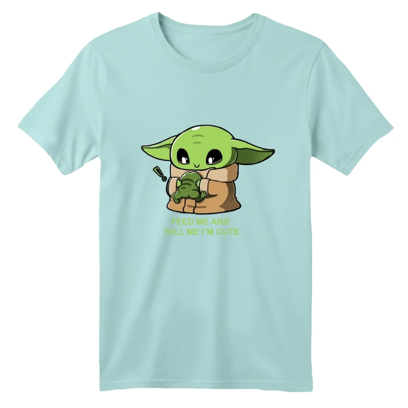 تی شرت آستین کوتاه بچگانه مدل بیبی یودا کد 11