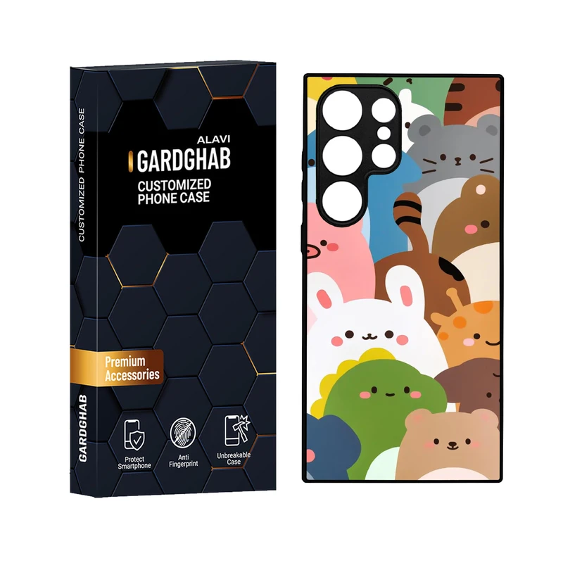 کاور گارد قاب علوی مدل دور ژله ای مناسب برای گوشی موبایل سامسونگ Galaxy S24 Ultra