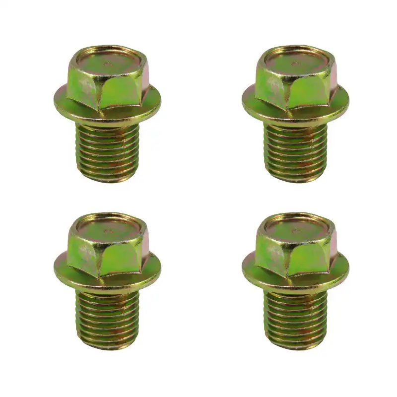 پیچ تخلیه روغن موتور خودرو قطعه سازان کبیر مدل PICH-PRIDE-30429  مناسب برای پراید مجموعه 4 عددی