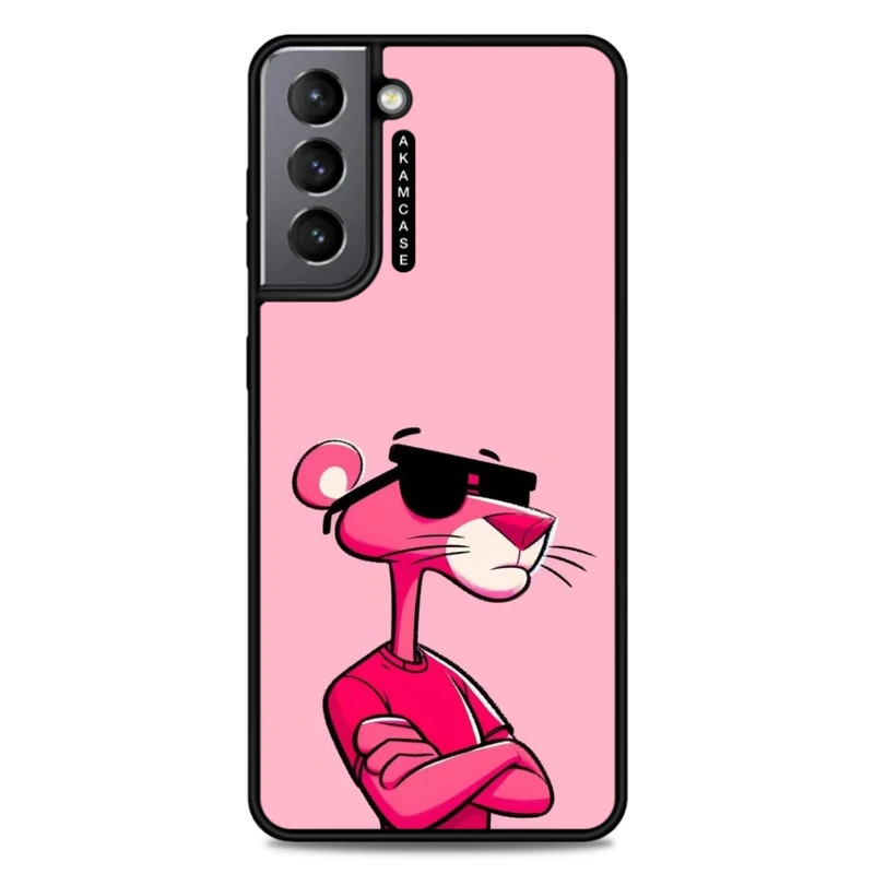 کاور آکام مدل AMC-WSGS21-PINK PANTHER11 مناسب برای گوشی موبایل سامسونگ Galaxy S21
