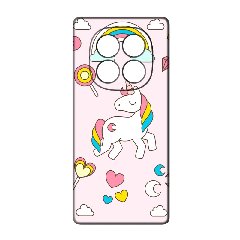 کاور طرح یونیکورن کد 187 مناسب برای گوشی موبایل شیائومی Redmi Note 14 Pro Plus