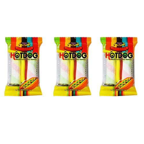 مارشمالو هات داگ - 15گرم بسته 3 عددی