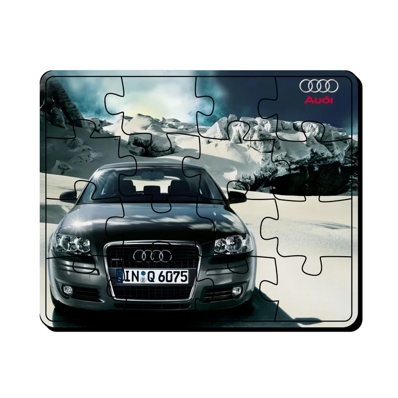 پازل 16 تکه مدل ماشین audi کد 1
