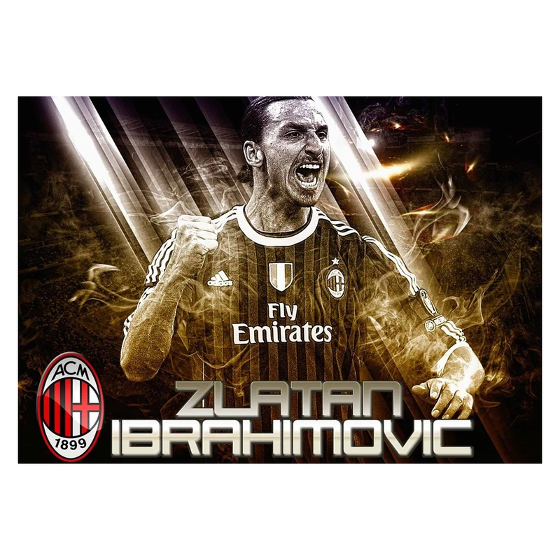 پوستر مدل زلاتان ابراهیموویچ کد 2039