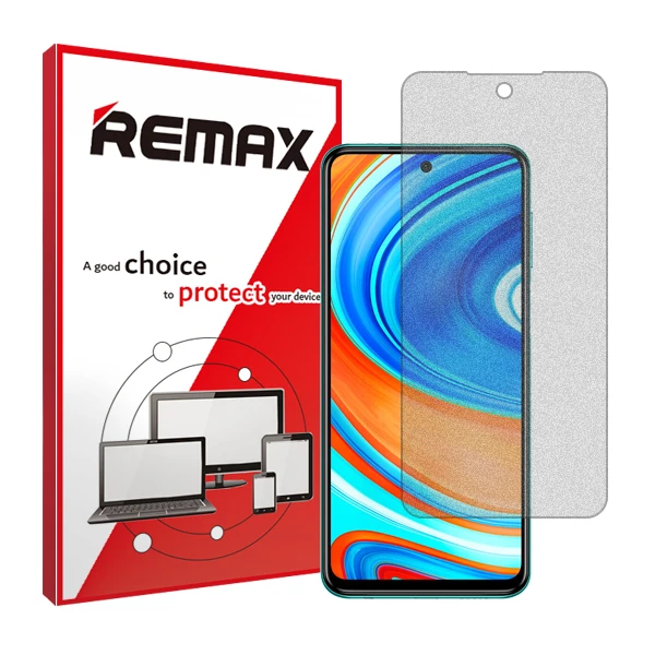 محافظ صفحه نمایش مات ریمکس مدل HyMTT مناسب برای گوشی موبایل شیائومی Redmi Note 9 Pro