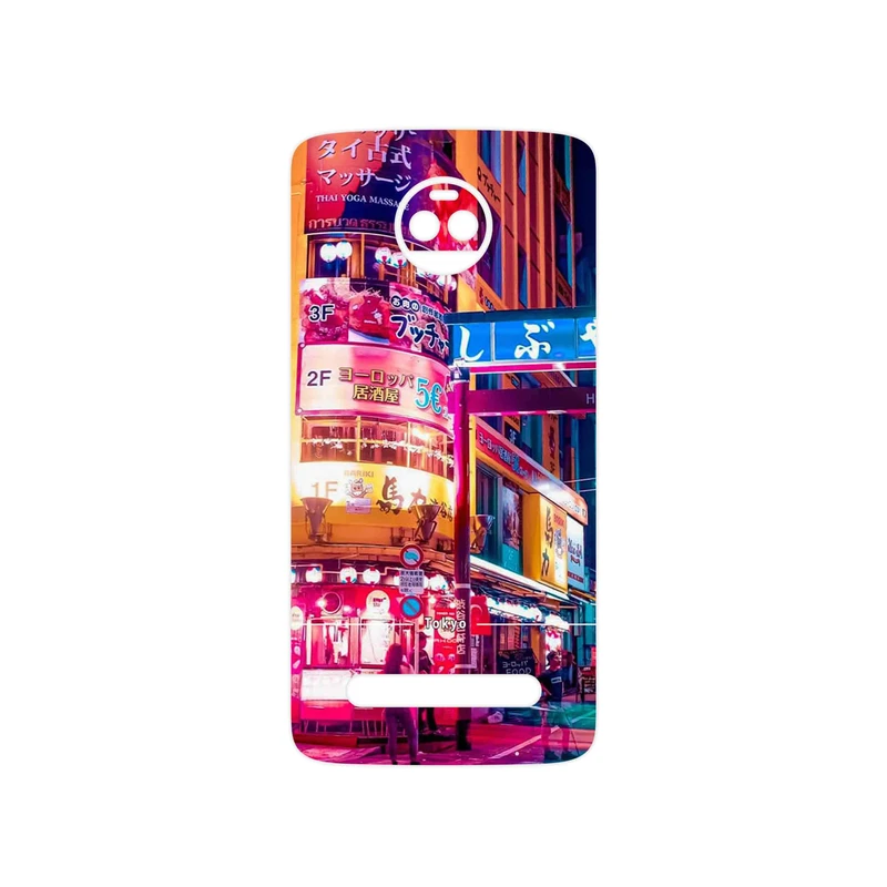 برچسب پوششی ماهوت مدل Tokyo City مناسب برای گوشی موبایل موتورولا Moto Z2 Force