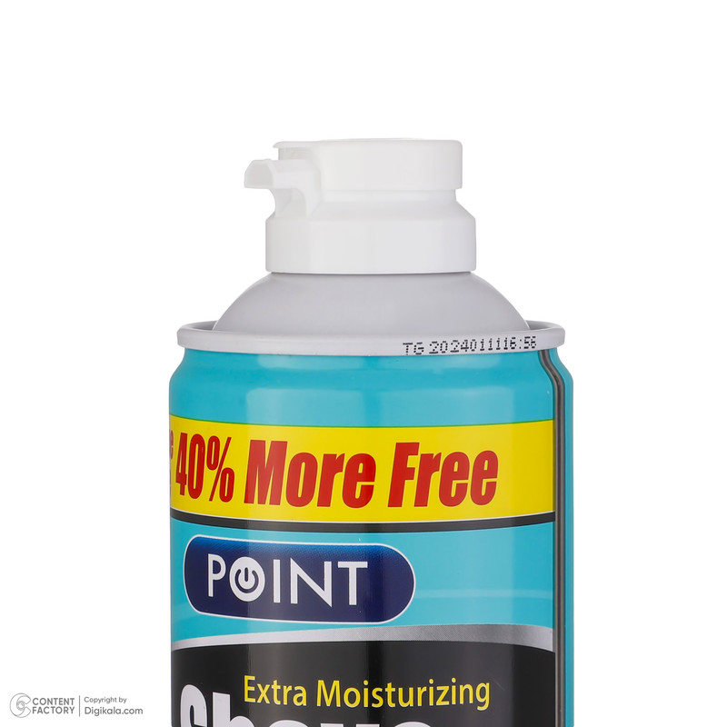 فوم اصلاح پوینت مدل Extra MOISTURIZING حجم 400 میلی لیتر