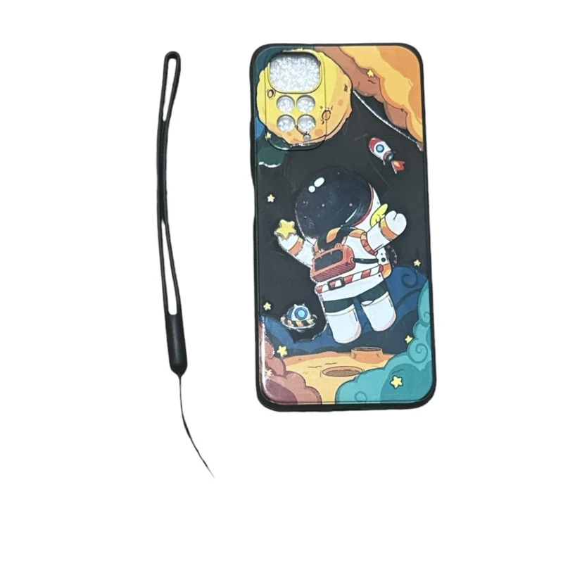 كاور طرح   فضانورد كد 2233  مناسب برای گوشی موبایل شیائومی  Redmi note 11 4G/ note 11s به همراه بند