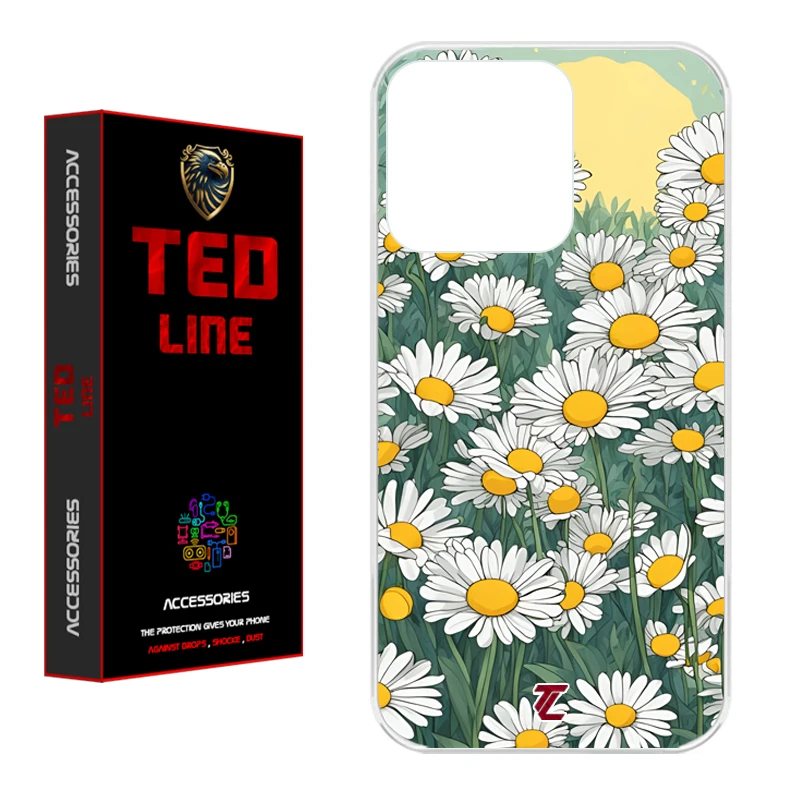 کاور تدلاین طرح گل بابونه کد 1141 مناسب برای گوشی موبایل اپل Iphone 16 Pro Max
