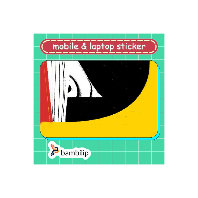 استیکر بامبیلیپ مدل کارت عابر طرح دختر مخفی کد 2492247