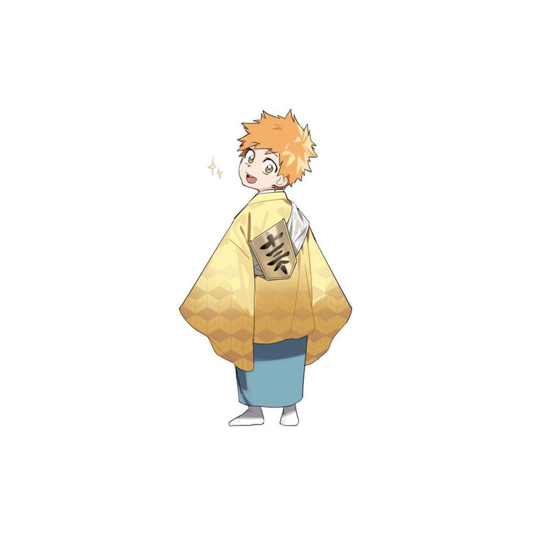 استیکر لپ تاپ و موبایل مدل انیمه طرح  Bleach Ichigo Kurosaki کد 2871
