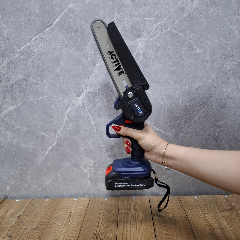 اره زنجیری شارژی 21 ولت صنعتی اکتیوتولز مدل 21V/ 33150 کد 40