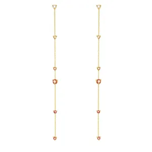 گوشواره طلا 18 عیار زنانه قیراط کد GH3077