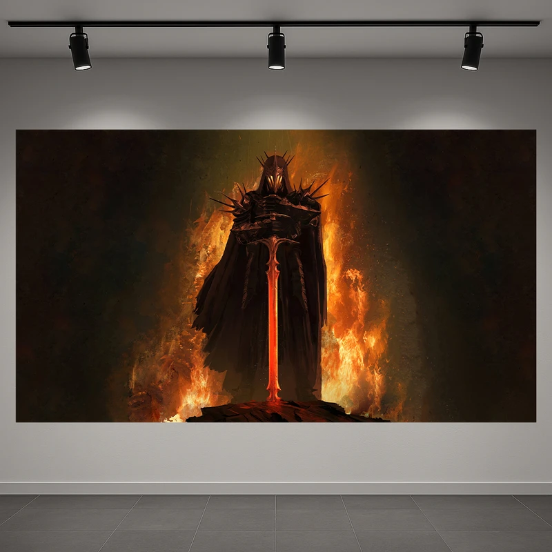 پوستر طرح جنگجو مدل ارباب حلقه ها کد AR3060652