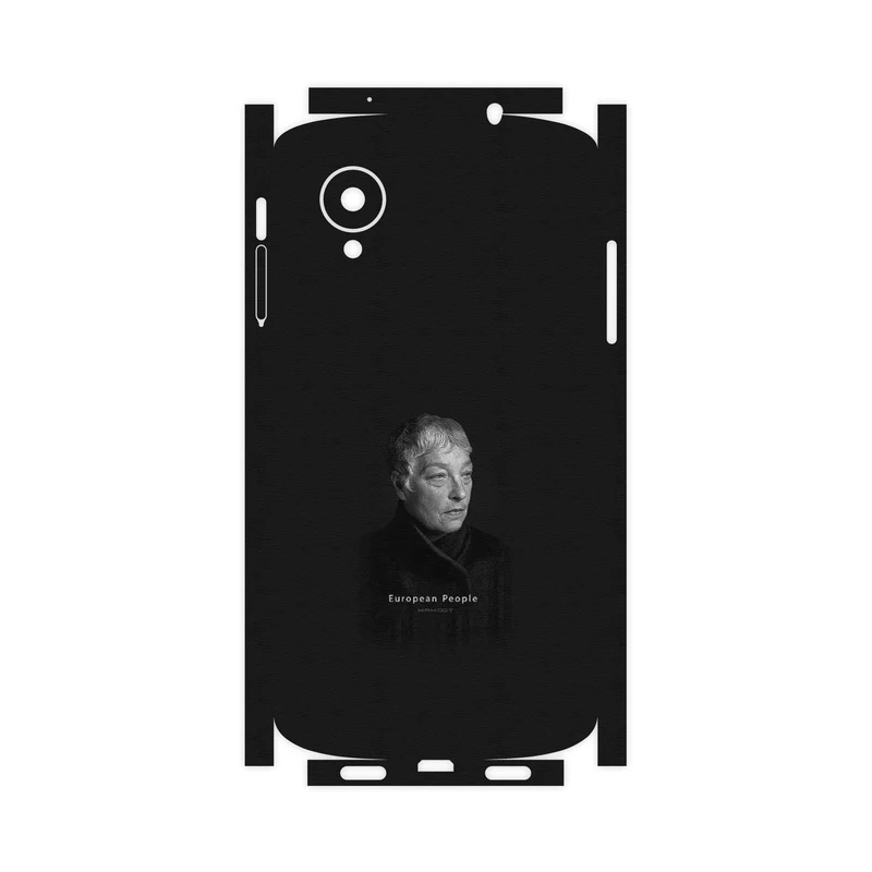 برچسب پوششی ماهوت مدل Portrait of a European Woman-FullSkin مناسب برای گوشی موبایل گوگل Nexus 5