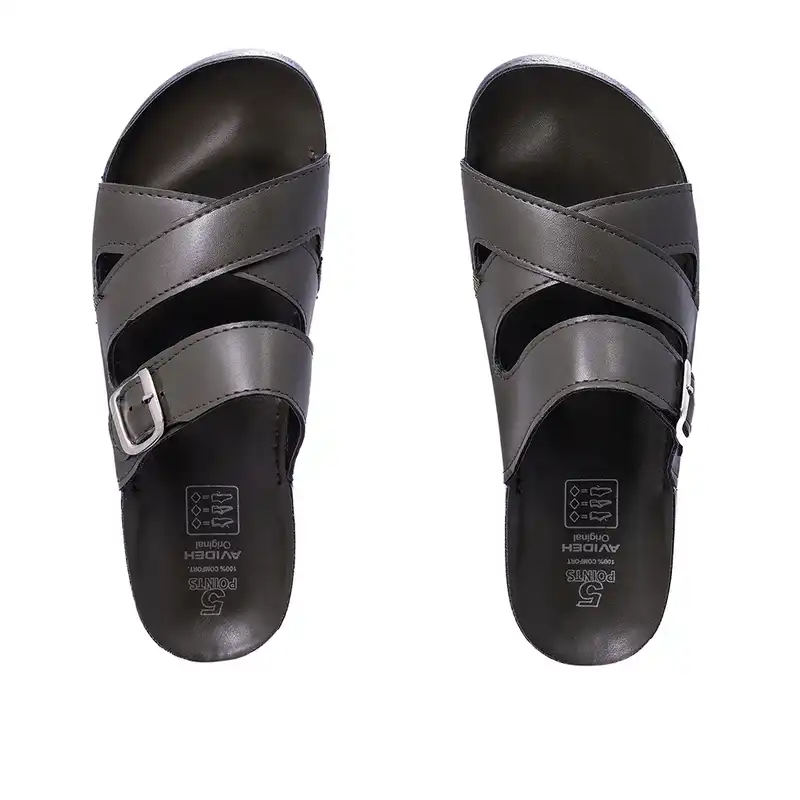 دمپایی زنانه کفش آویده کد 221 رنگ سبز یشمی