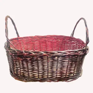 سبد حصیری مدل بیضی کد 20