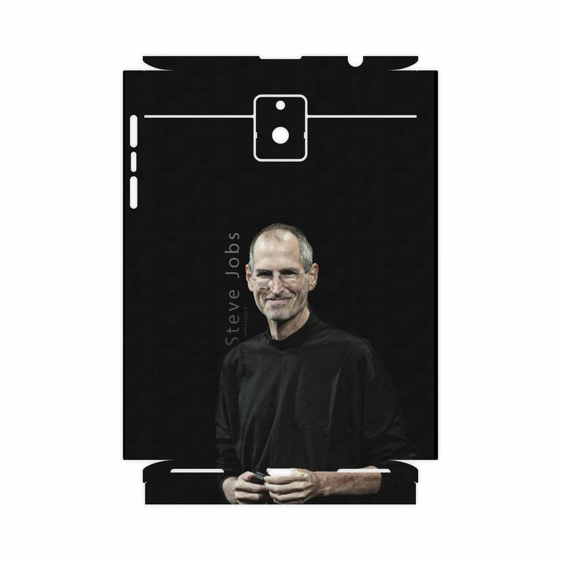 برچسب پوششی ماهوت مدل Steve Jobs-FullSkin مناسب برای گوشی موبایل بلک بری Passport