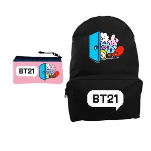 کوله پشتی مدل بی تی اس BT21 کد KP-3553 به همراه جامدادی