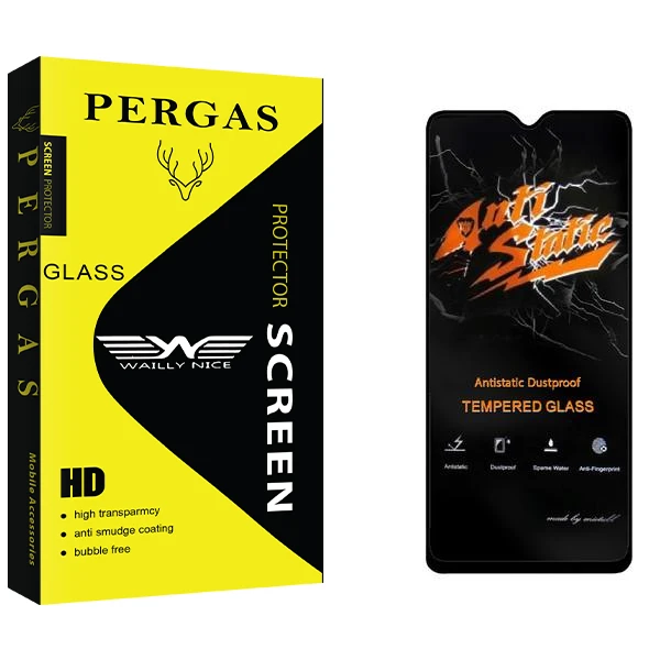محافظ صفحه نمایش وایلی نایس مدل Pergas Anti Static مناسب برای گوشی موبایل سامسونگ Galaxy A04s