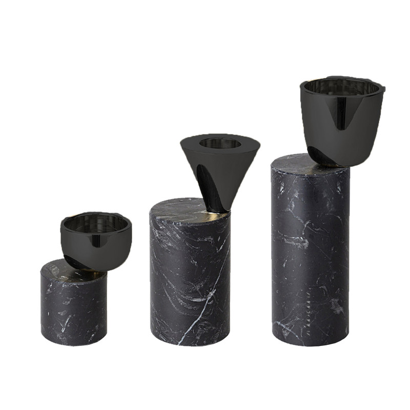 جا شمعی ایکس پروداکتس مدل X Candle_02 مجموعه 3 عددی