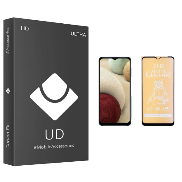محافظ صفحه نمایش سرامیکی یو دی مدل ULTRA مناسب برای گوشی موبایل سامسونگ Galaxy A12