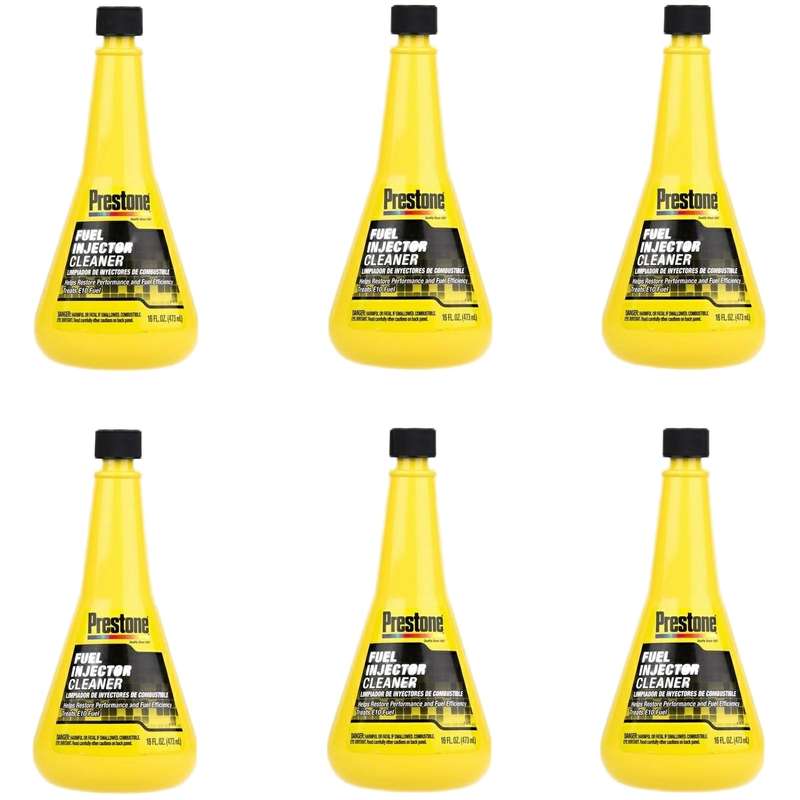 انژکتور شوی پرستون مدل Fuel Injector Cleaner حجم 473 میلی لیتر بسته 6 عددی