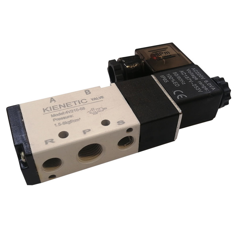 شیر برقی پنوماتیک کینتیک مدل N1 شیر برقی پنوماتیک کینتیک مدل N1