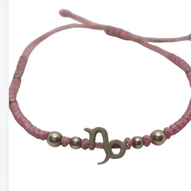 دستبند نقره زنانه مدل نماد ماه دی