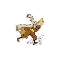  استیکر لپ تاپ لولو طرح تن تن کد 201