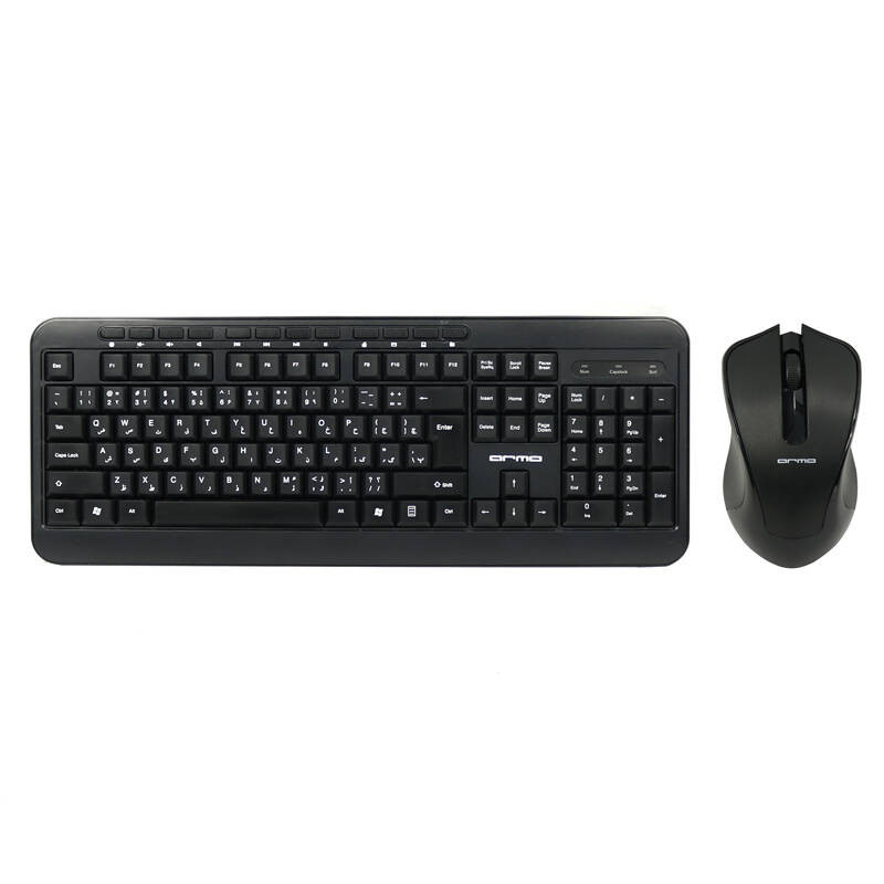 کیبورد و ماوس آرمو مدل AK6321M-W