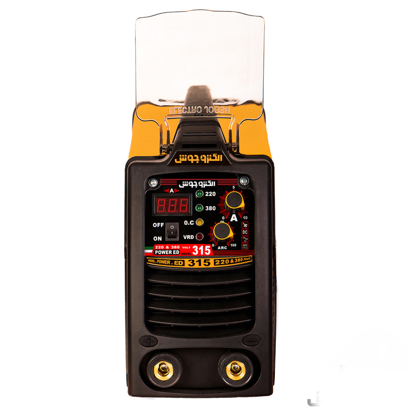 اینورتر جوشکاری 315 آمپر صنایع جوش و برش الکتروجوش اصفهان کرمانی مدل POWER 315 ED