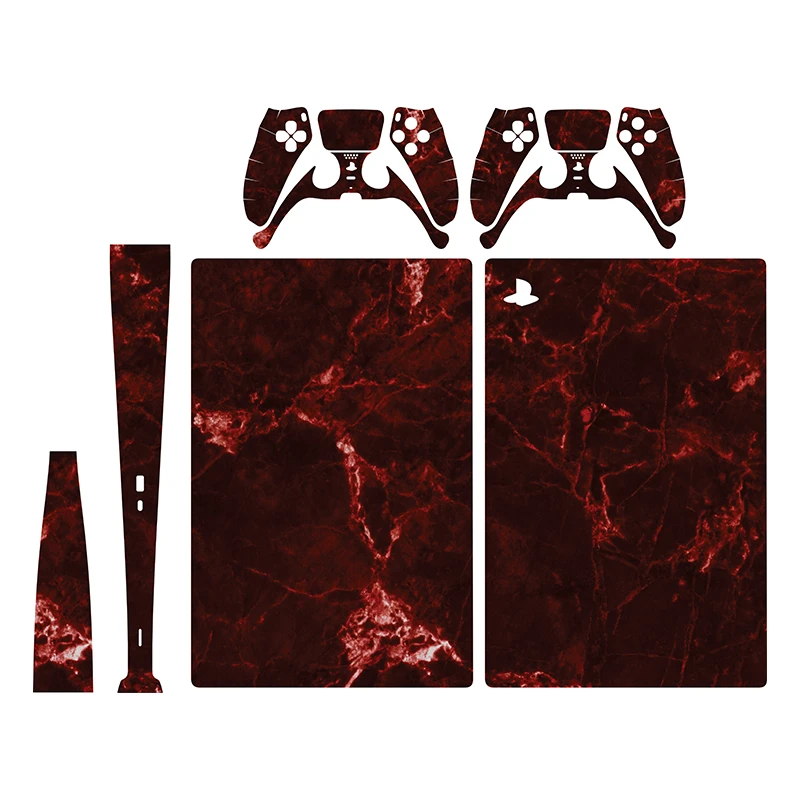 برچسب کنسول بازی پلی استیشن 5 دیجیتال توییجین وموییجین مدل marble 7 مجموعه 6 عددی