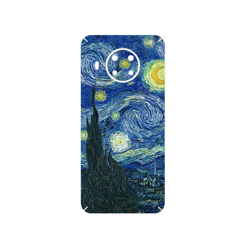 برچسب پوششی ماهوت مدل The Starry Night of van Gogh مناسب برای گوشی موبایل نوکیا X20
