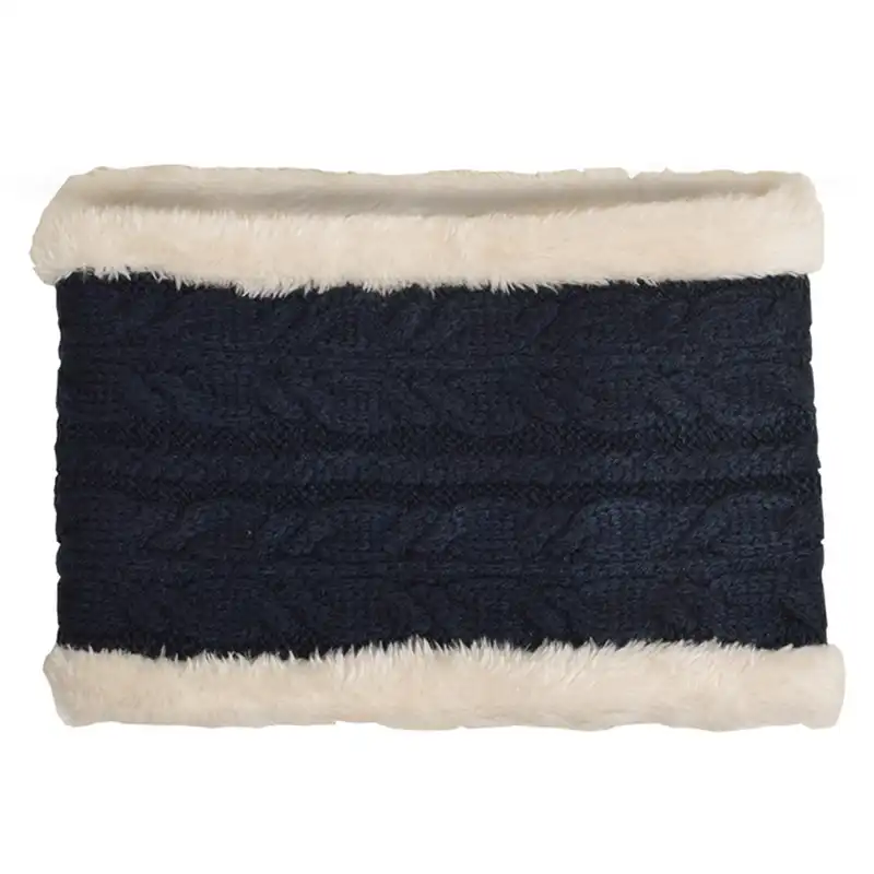 ست کلاه و شال گردن بافتنی بچگانه مدل 4350