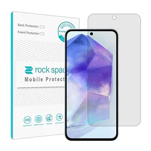 Rock space anti-shock model transparent screen protector suitable for Samsung Galaxy A55 mobile phone 
