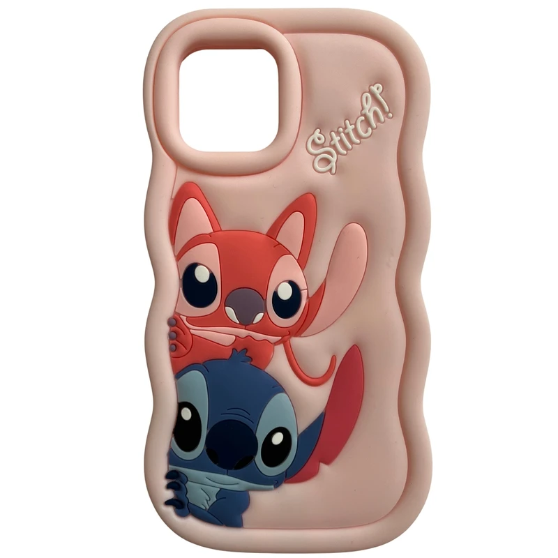 کاور مدل سیلیکونی طرح کاپل استیچ کد 559 مناسب برای گوشی موبایل اپل iPhone 12 / 12 Pro