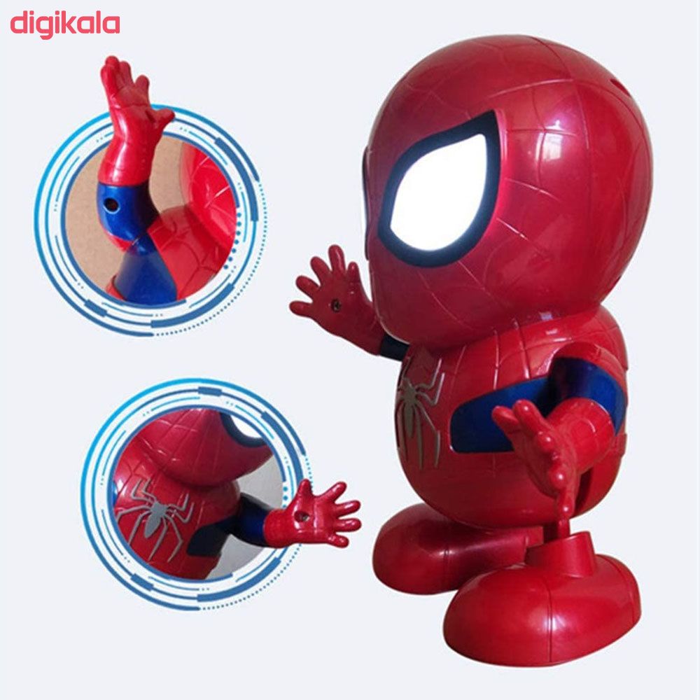 اسباب بازی موزیکال مدل spiderman main 1 4