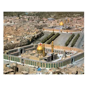 پرچم مدل تصویر قدیمی از بین الحرمین امام حسین (ع) کد 5000137-140110