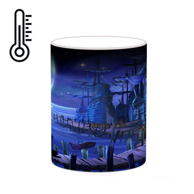 ماگ حرارتی کاکتی مدل بازی Monkey Island 2ː LeChuck's Revenge کد mgh29610