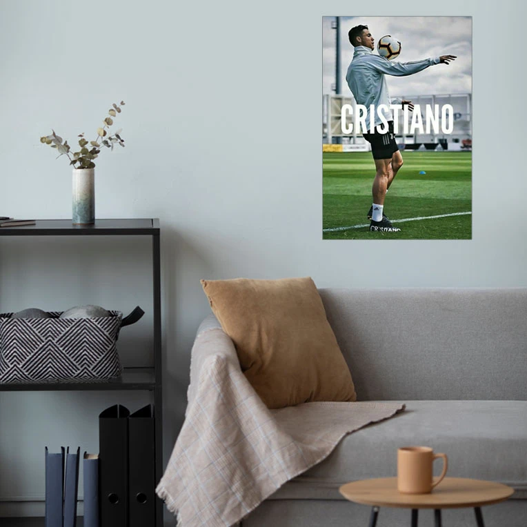 پوستر گوفی مدل کریستیانو رونالدو طرح CR7 Cristiano Ronaldo کد BALL25